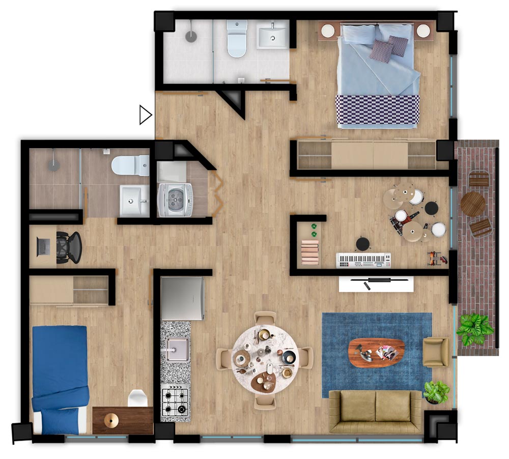Apartamento-tipo-4-steel-22-constructora-inversiones-paralelo-planta